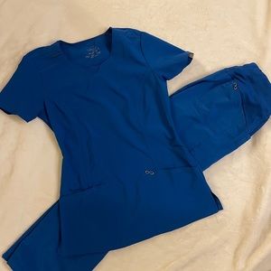 Cherokee Infinity Scrub Top and Bottom